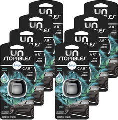 Febreze Car Unstopables Air Freshener Vent Clips, Fresh Scent, 8 Packs