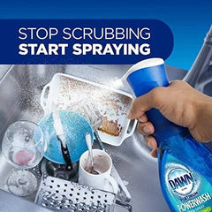 Dawn Powerwash Starter Kits, Dish Spray, Dish Detergent, Fresh Scent Bundle, Spray Bottle, 2 Refills…