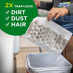 Swiffer Sweeper Heavy Duty Dry Multi-Surface Cloth Refills for Floor Sweeping and Cleaning, Unstopables Fresh Scent, 20 Count