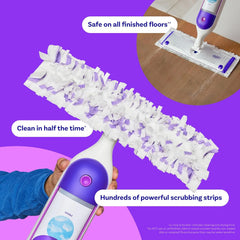 Swiffer PowerMop Multi-Surface Mopping Pad Refills,Made by Swiffer,for Floor Cleaning,11 Count (Pack of 2)