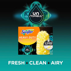 Swiffer Dusters Multi-Surface Heavy Duty Duster Refills,Unstopables Fresh Scent,11 Count (Pack of 3)