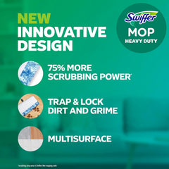 Swiffer Heavy Duty Mop Wet Multi-Surface Cloth Refills for Floor Mopping and Cleaning, Pet with Febreze Odor Defense, 20 count