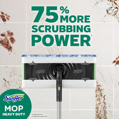 Swiffer Heavy Duty Mop Wet Multi-Surface Cloth Refills for Floor Mopping and Cleaning, Outdoor Window Fresh Scent, 20 count
